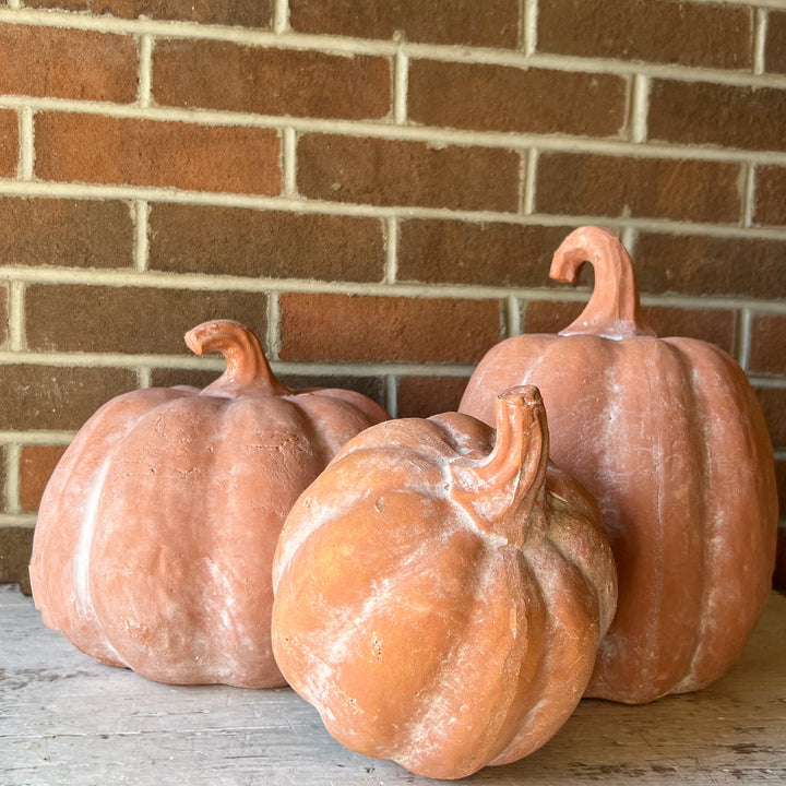 Terracotta Pumpkin