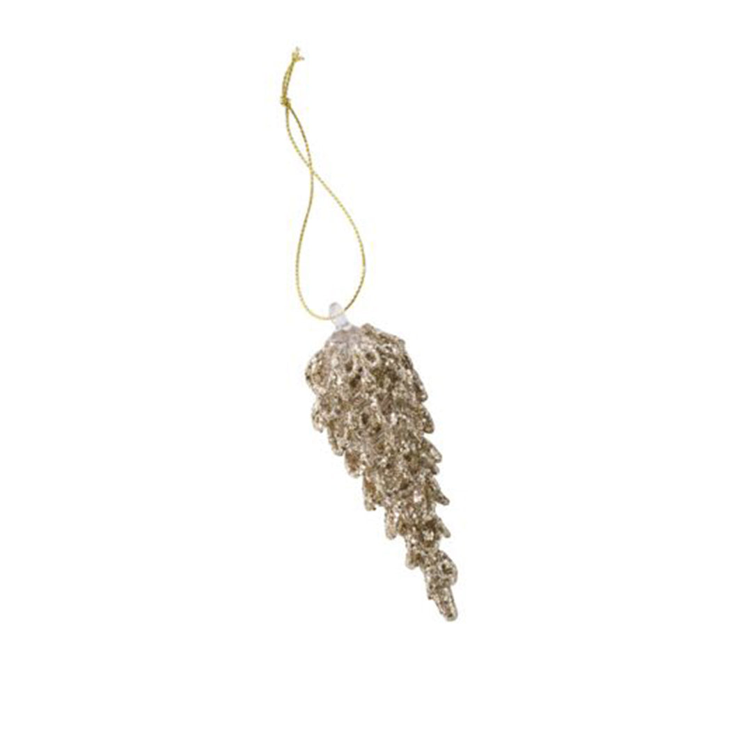 Twinkling Pinecone Ornament