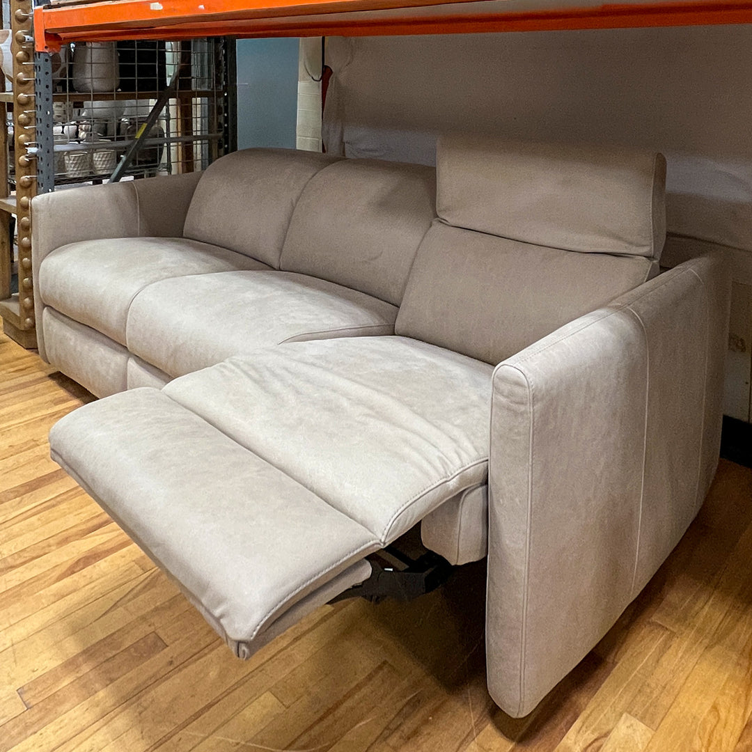 Sierra 89.25" Leather Motion Sofa
