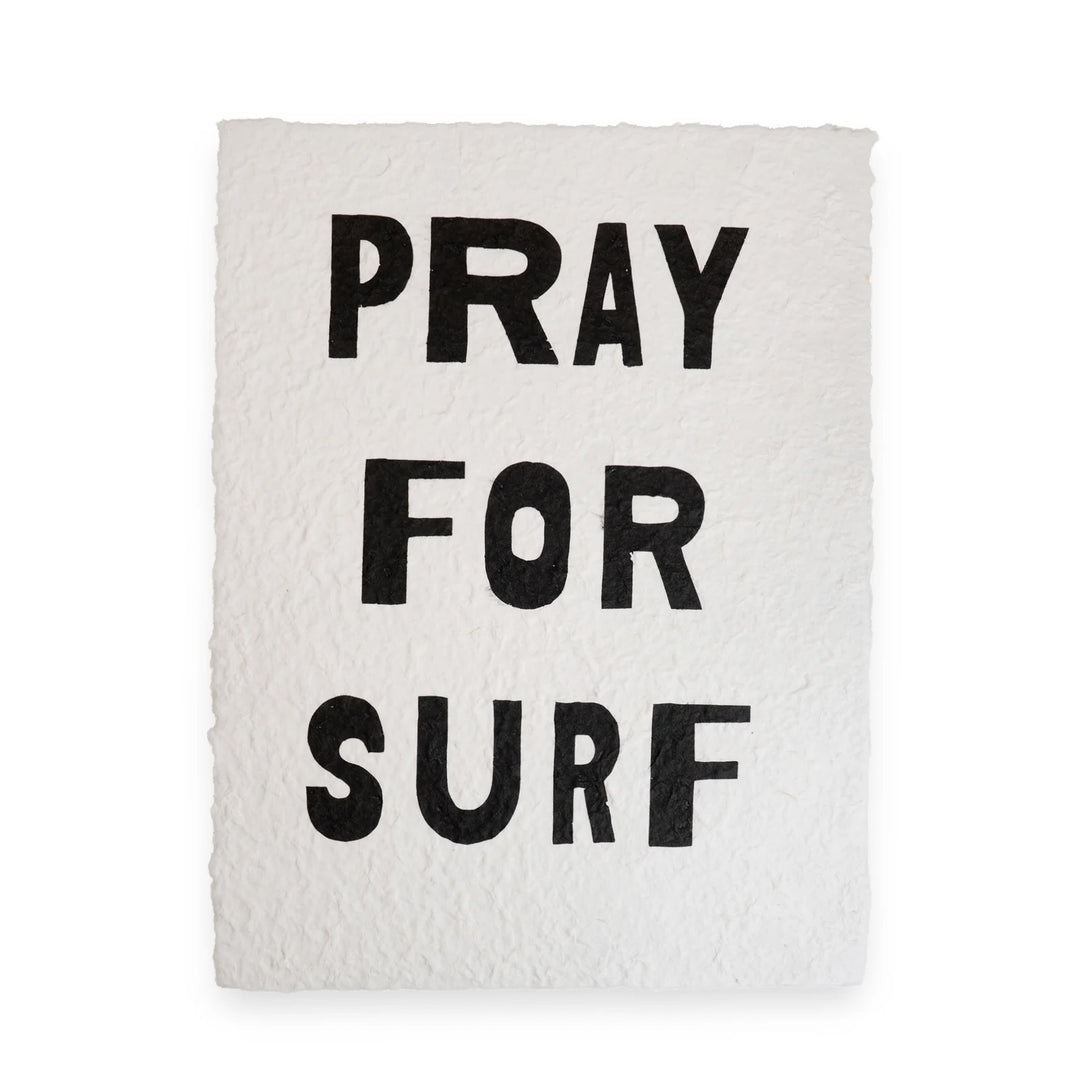 Paper Print - Pray For Surf