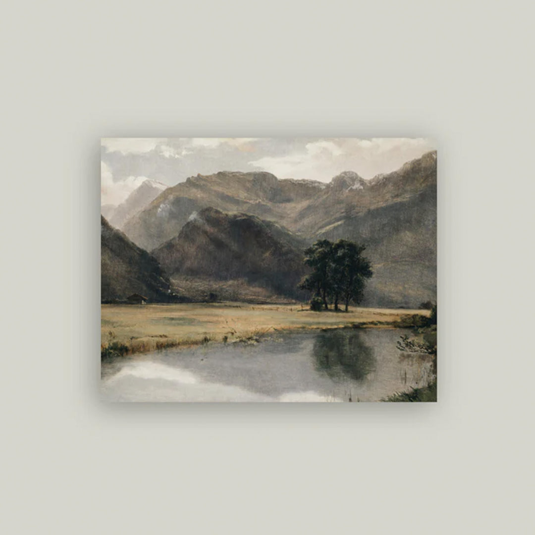 River of Mountainscape Artist Board
