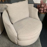 Roslyn Swivel Chair and 1/2