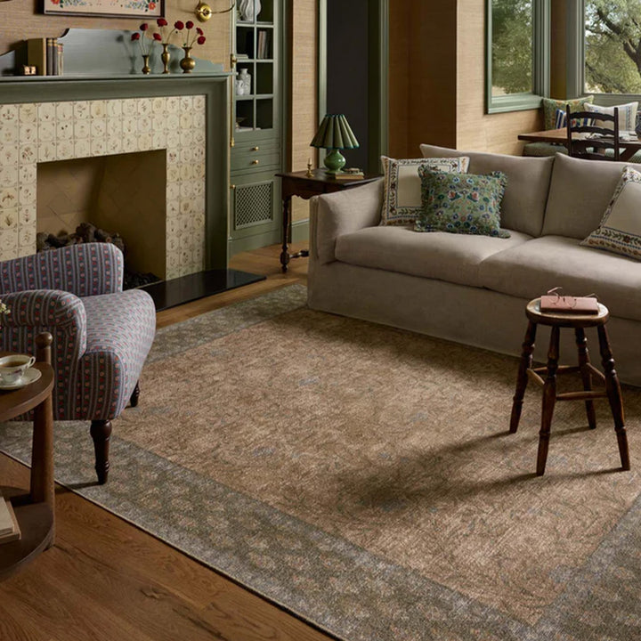 Edinburgh Rug Sand/Green