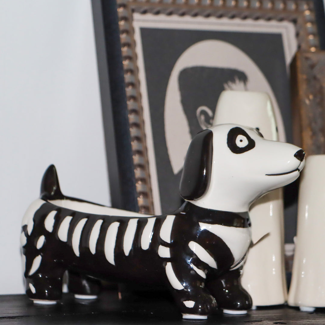 Skeleton Dog Bowl