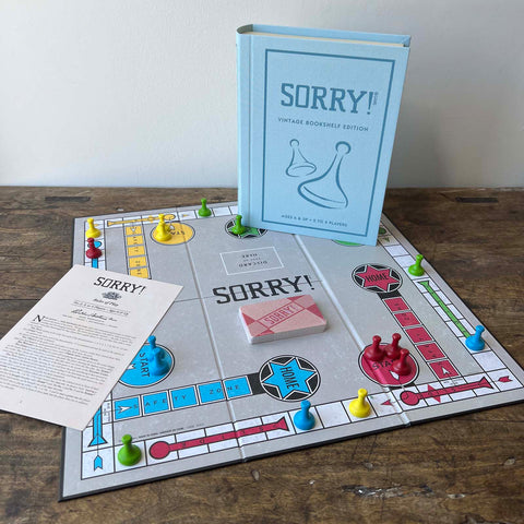 Vintage Bookshelf Board Game - Sorry