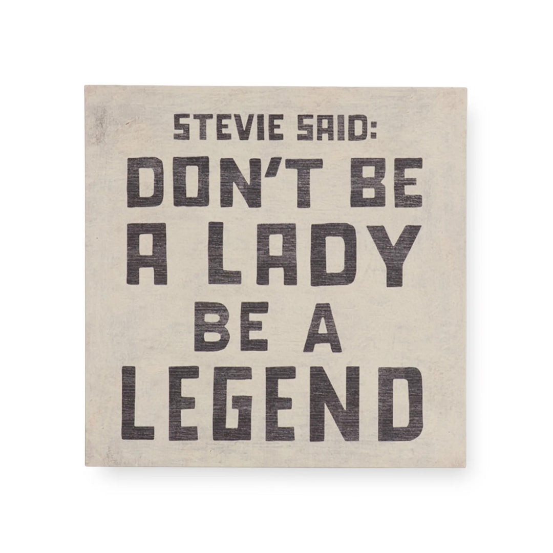 12 x 12 Stevie Said Poster