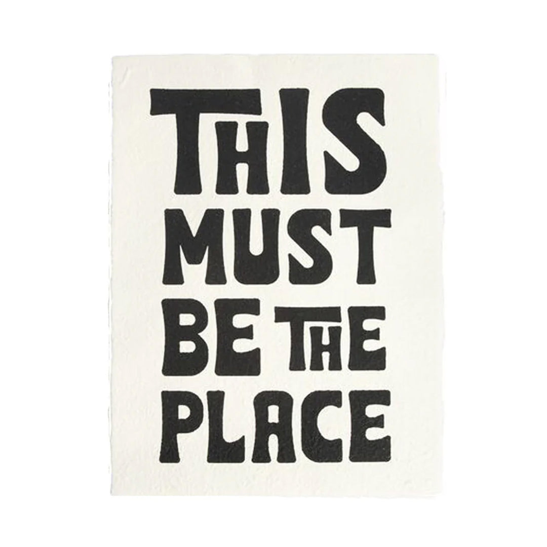 Paper Print - This Must Be The Place