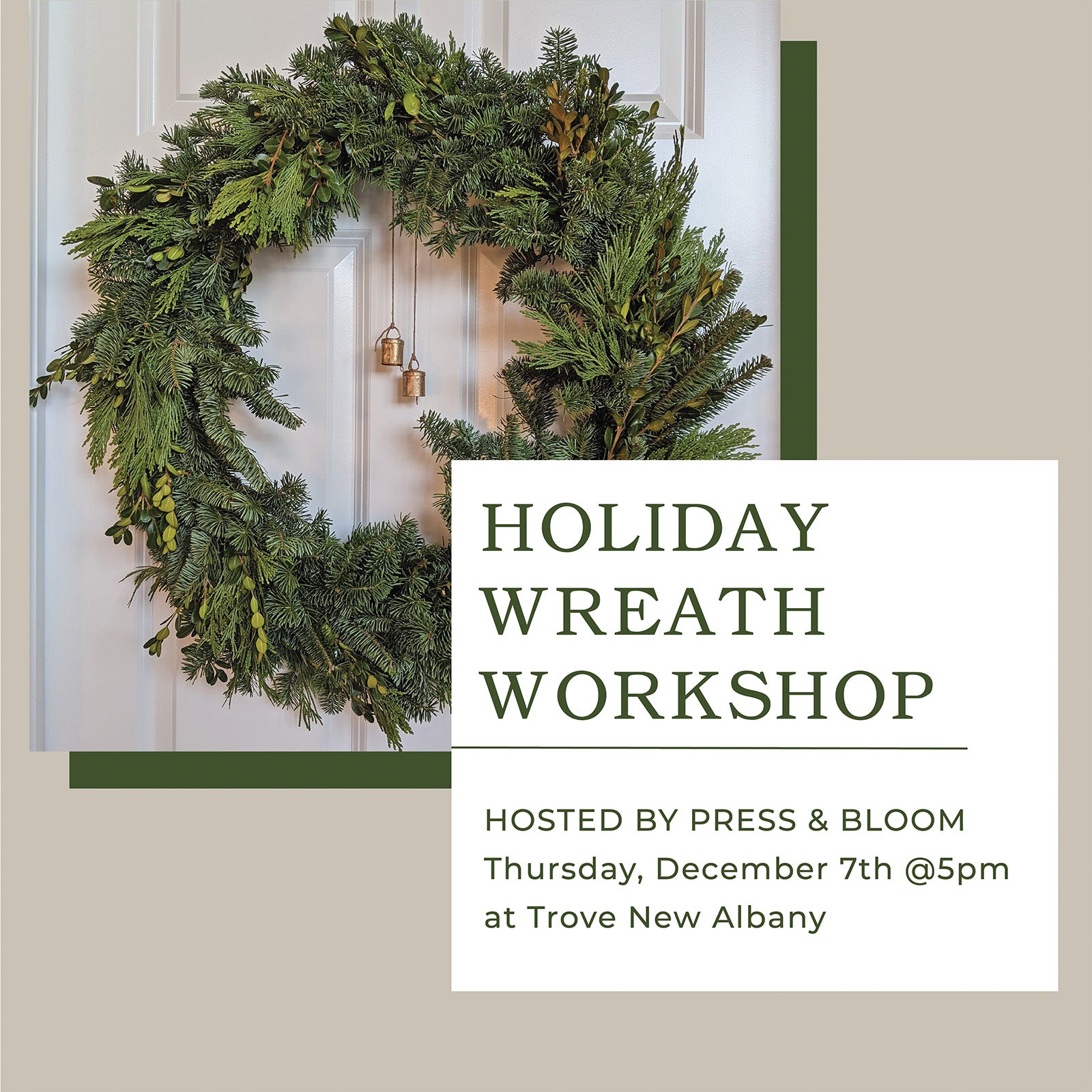 Holiday Wreath Workshop