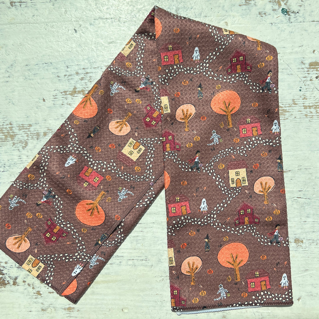 Treat Trail Tea Towel