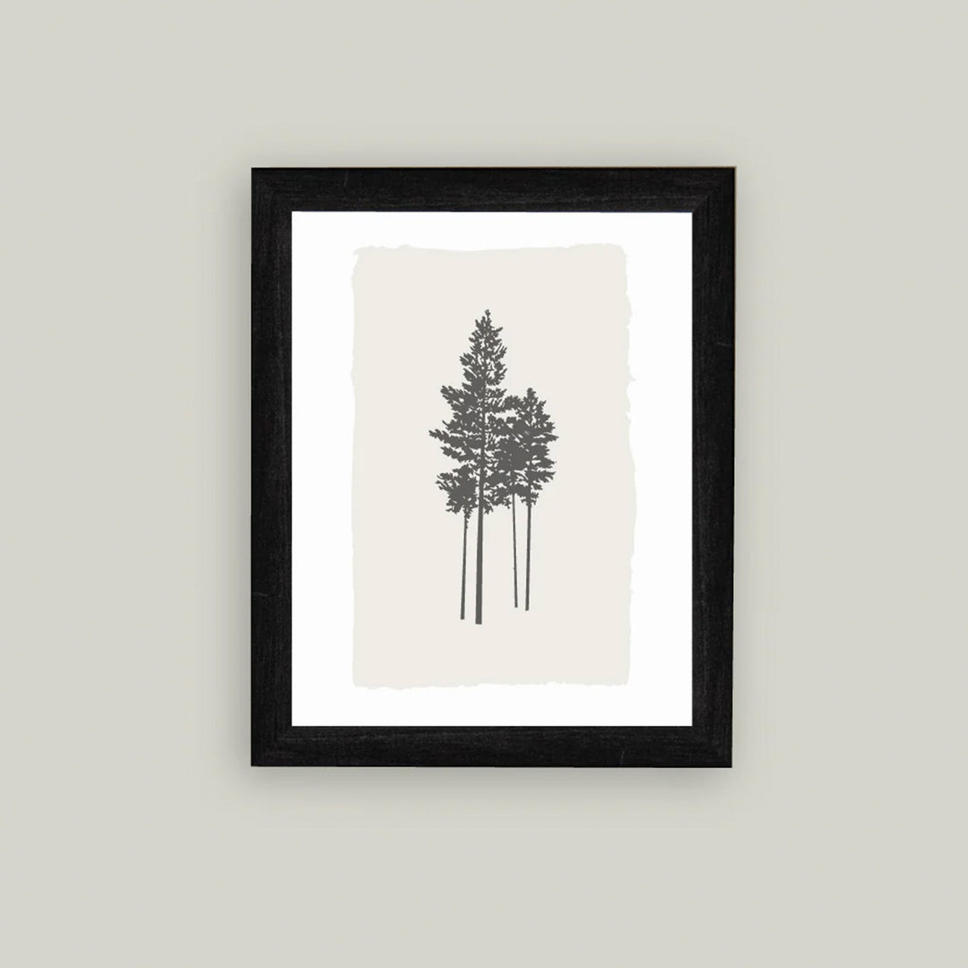 Two Trees Black & White