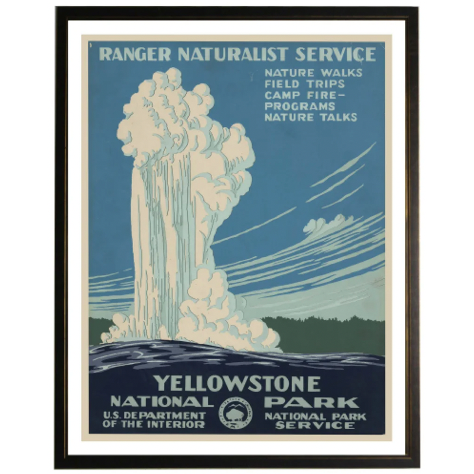 Yellowstone Travel Poster