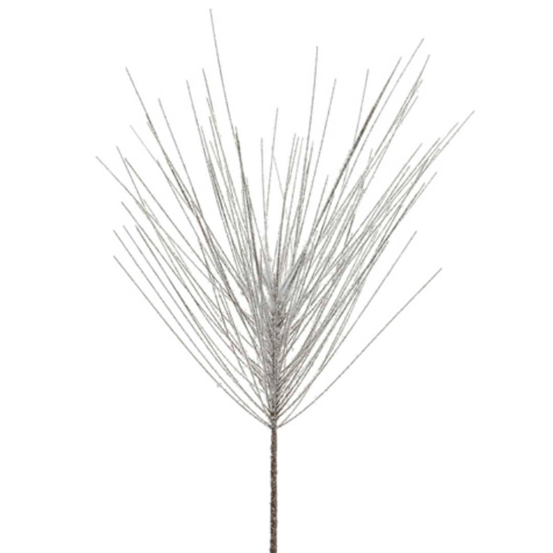 Snowy Long Needle Pine Spray