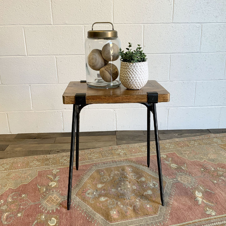 Lorimer Side Table - Burnt Wax