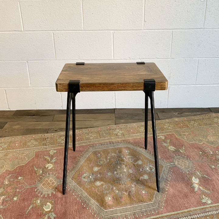 Lorimer Side Table - Burnt Wax