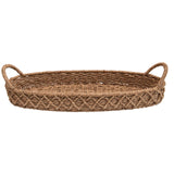 Woven Seagrass Tray w/ Handles