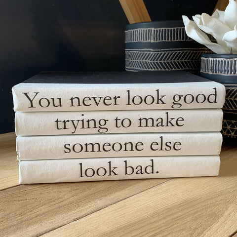 "You Never Look Good" Book Set