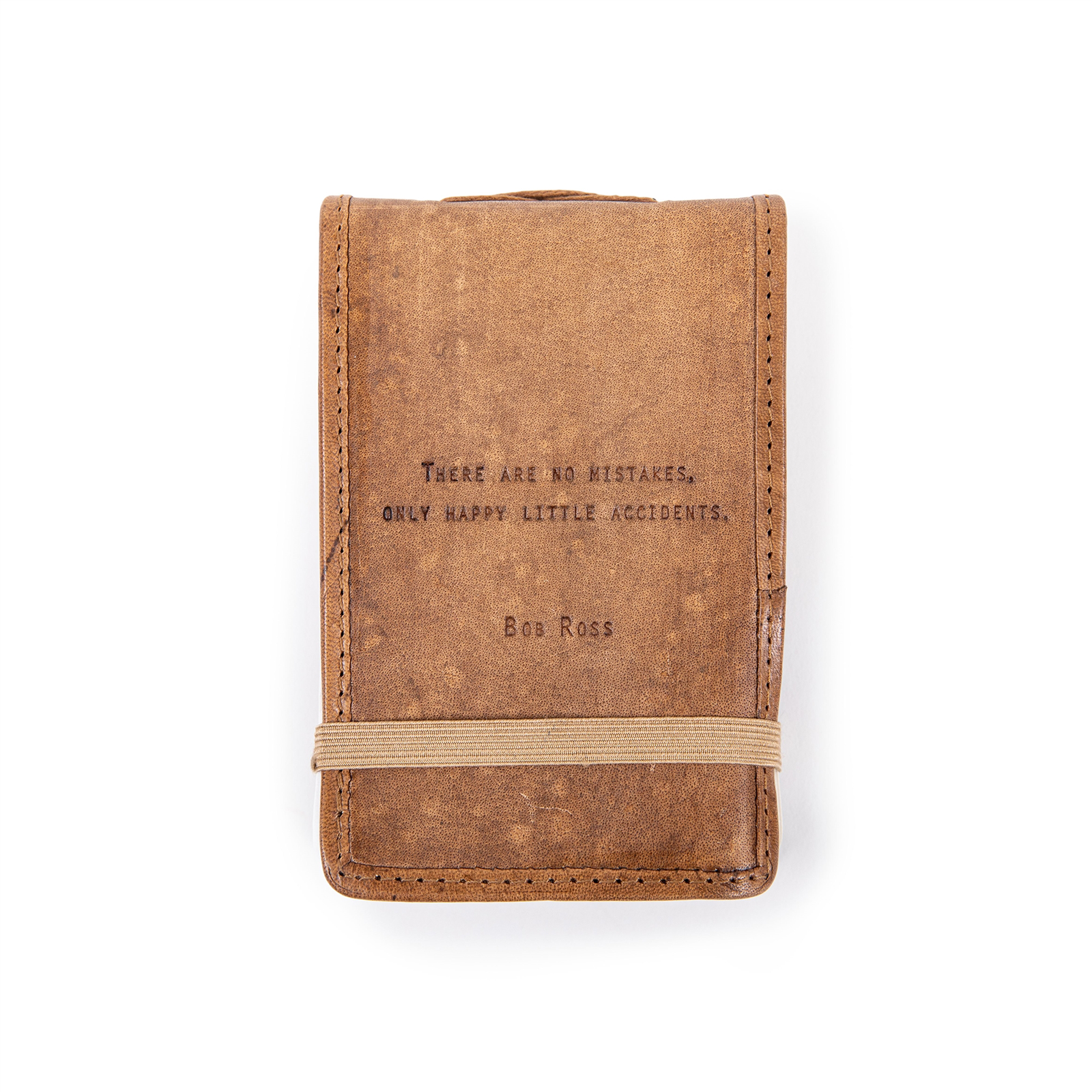 Mini Leather Journal - Bob Ross