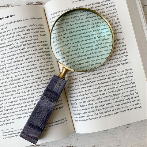 Gray Magnifying Glass