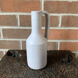 White Handled Vase - Small