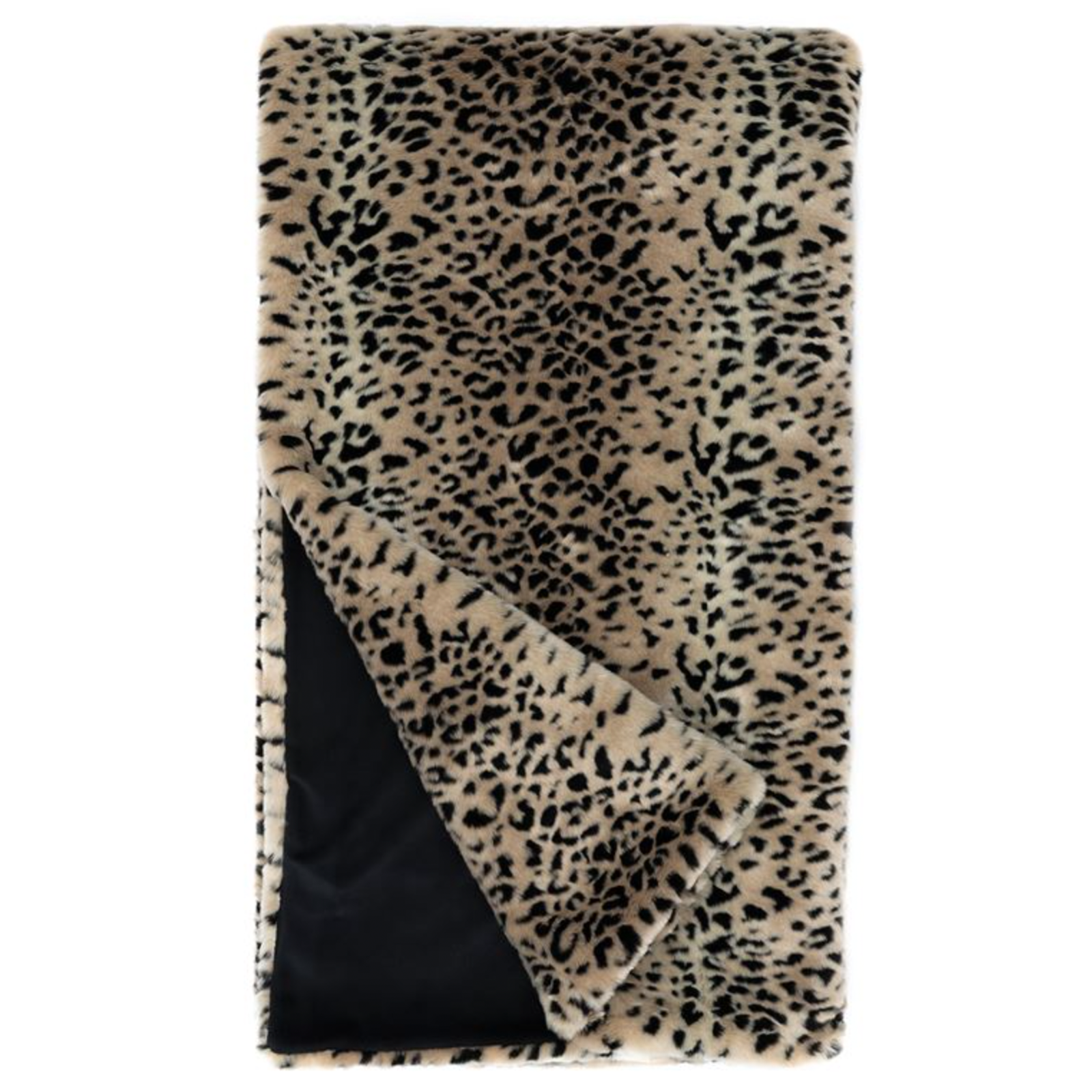 Faux Fur Throw - Cheetah