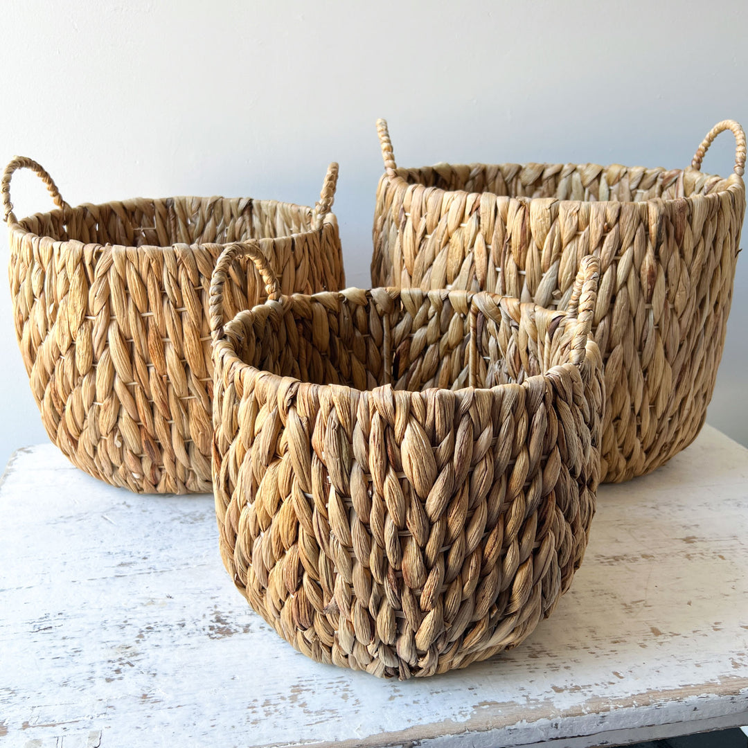 Woven Basket w/ Handles
