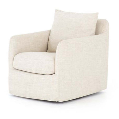 Bryant Swivel Chair - Cambric Ivory