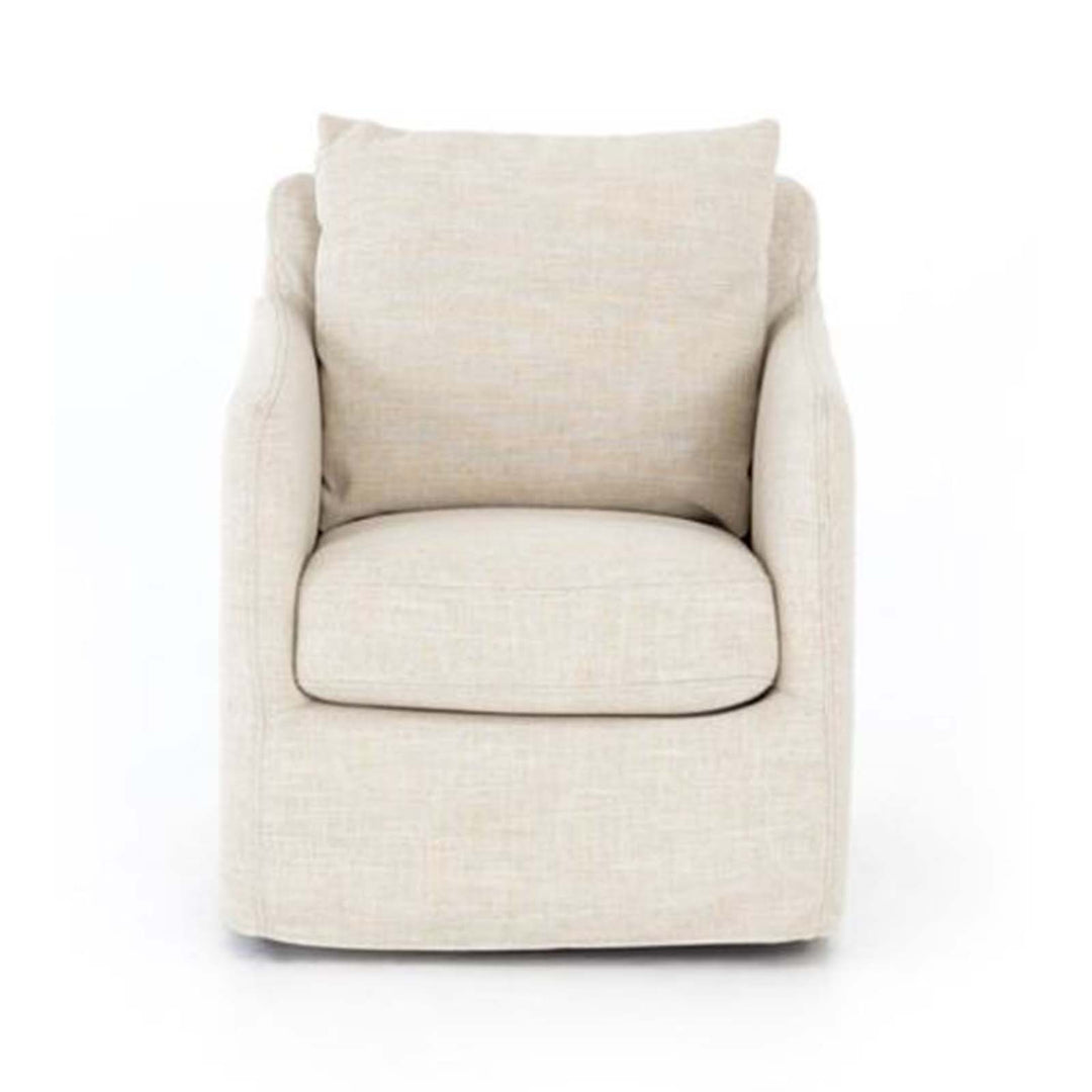 Bryant Swivel Chair - Cambric Ivory