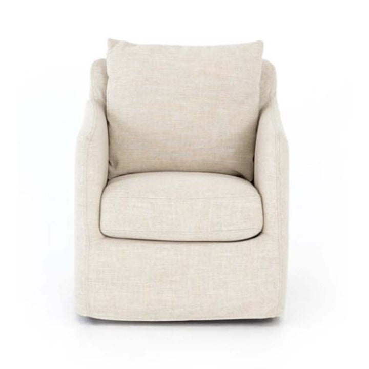Bryant Swivel Chair - Cambric Ivory