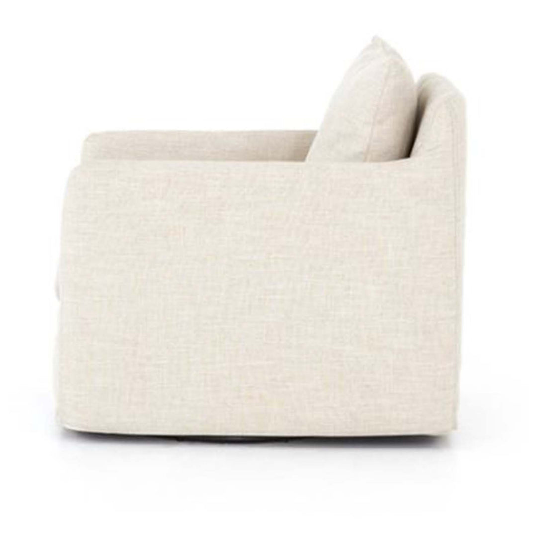 Bryant Swivel Chair - Cambric Ivory