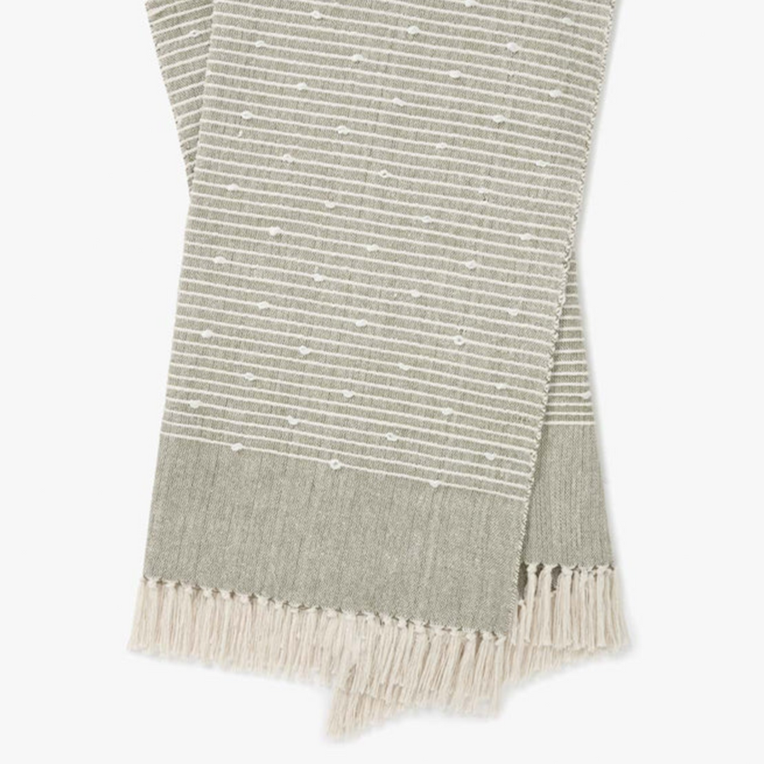 Jacquard Throw - Sage
