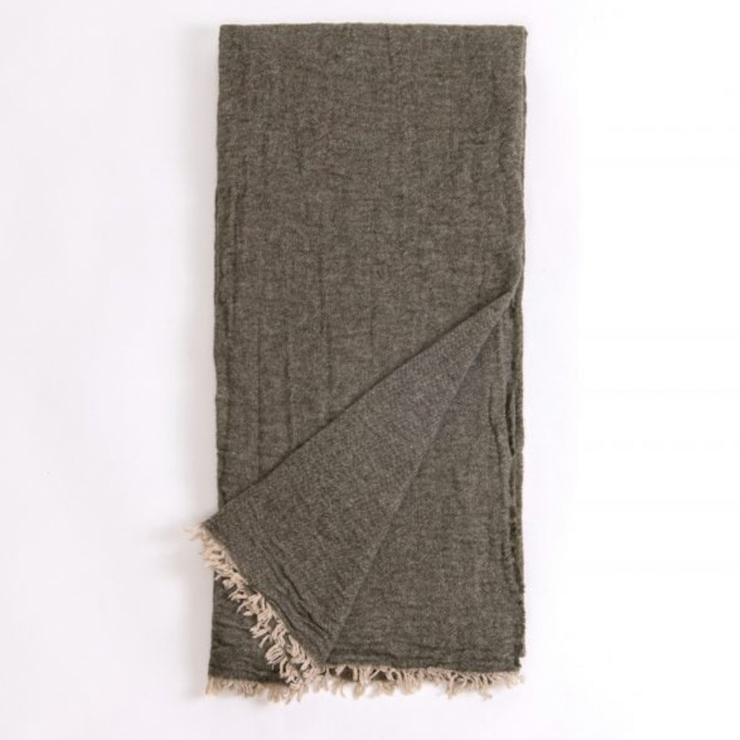 Gavin Throw - Earth Green
