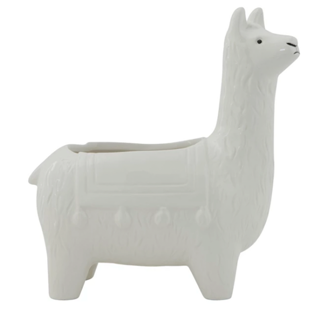 llama hanging planter Ceramic Llama Planter – Trove Warehouse