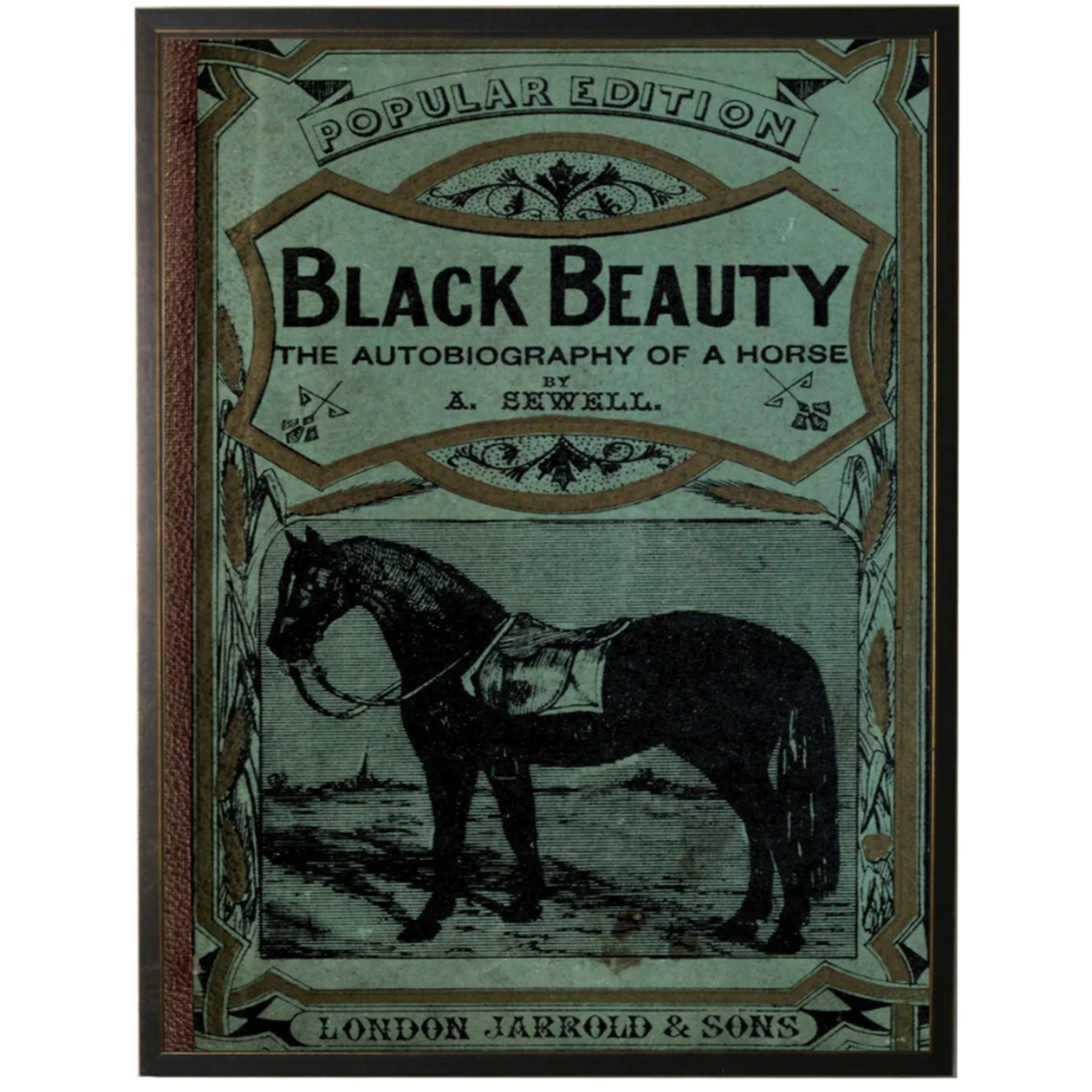 Vintage Black Beauty Book Cover