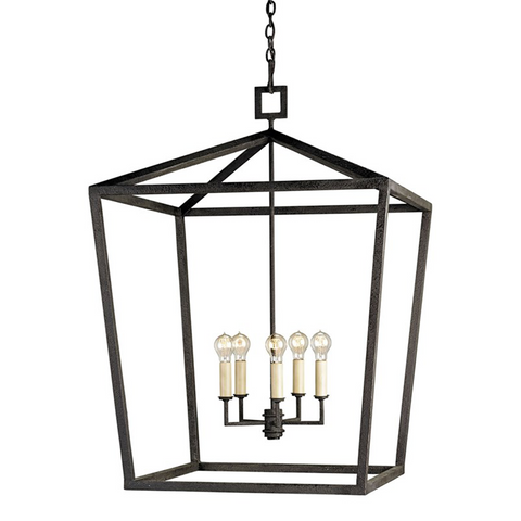 Denison Black Grande Lantern