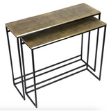 Carrisa 39" Nesting Console Tables