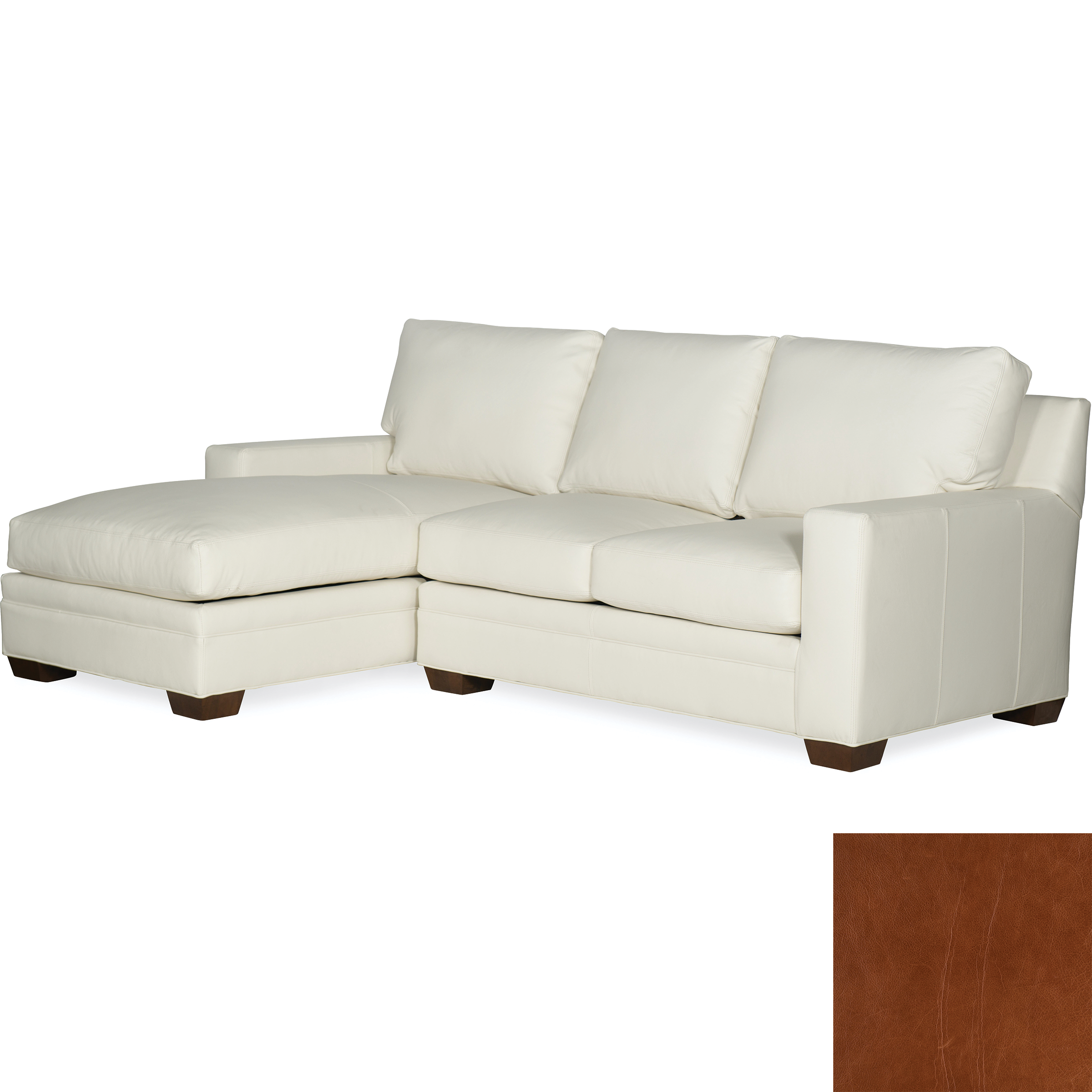 Hanley Leather Sectional