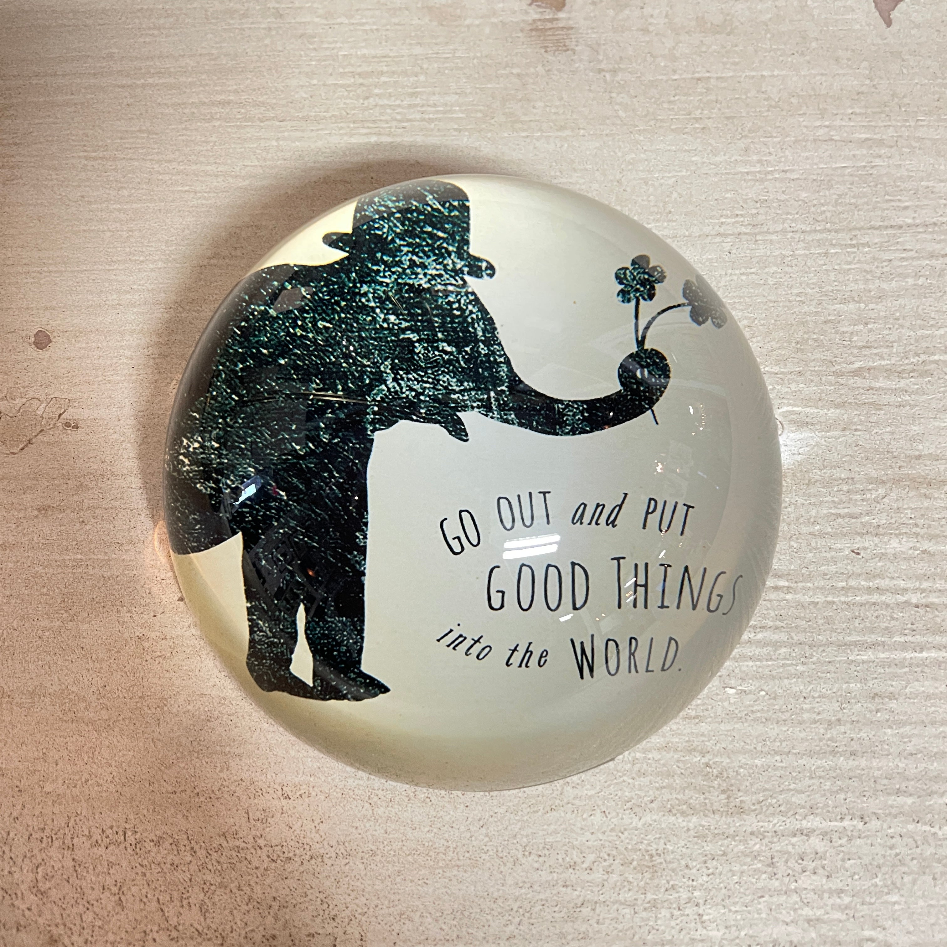 Paper Weight - Put Good Things