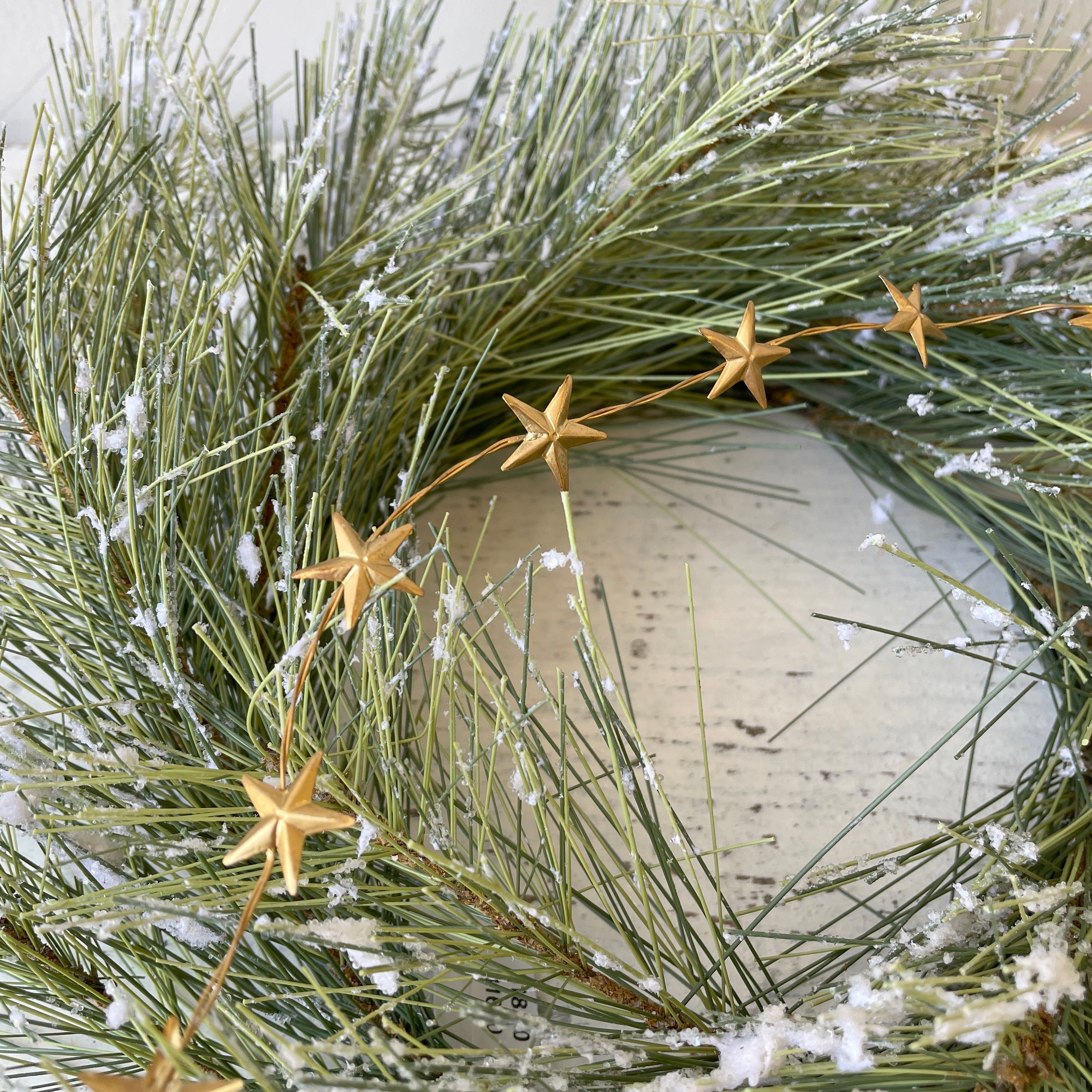 Brass Star Garland