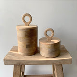 Mango Wood Canister
