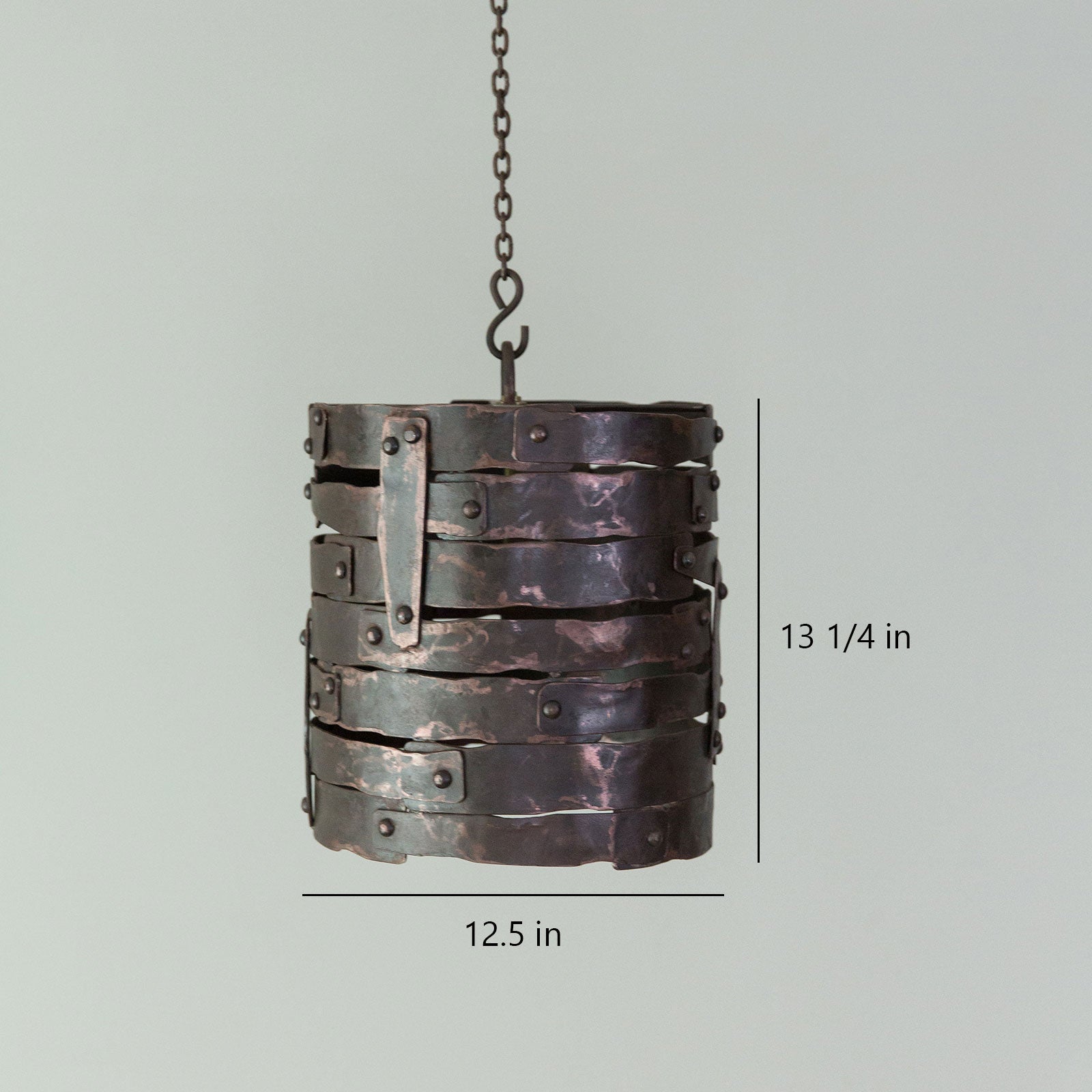 Sable Iron Pendant - Small