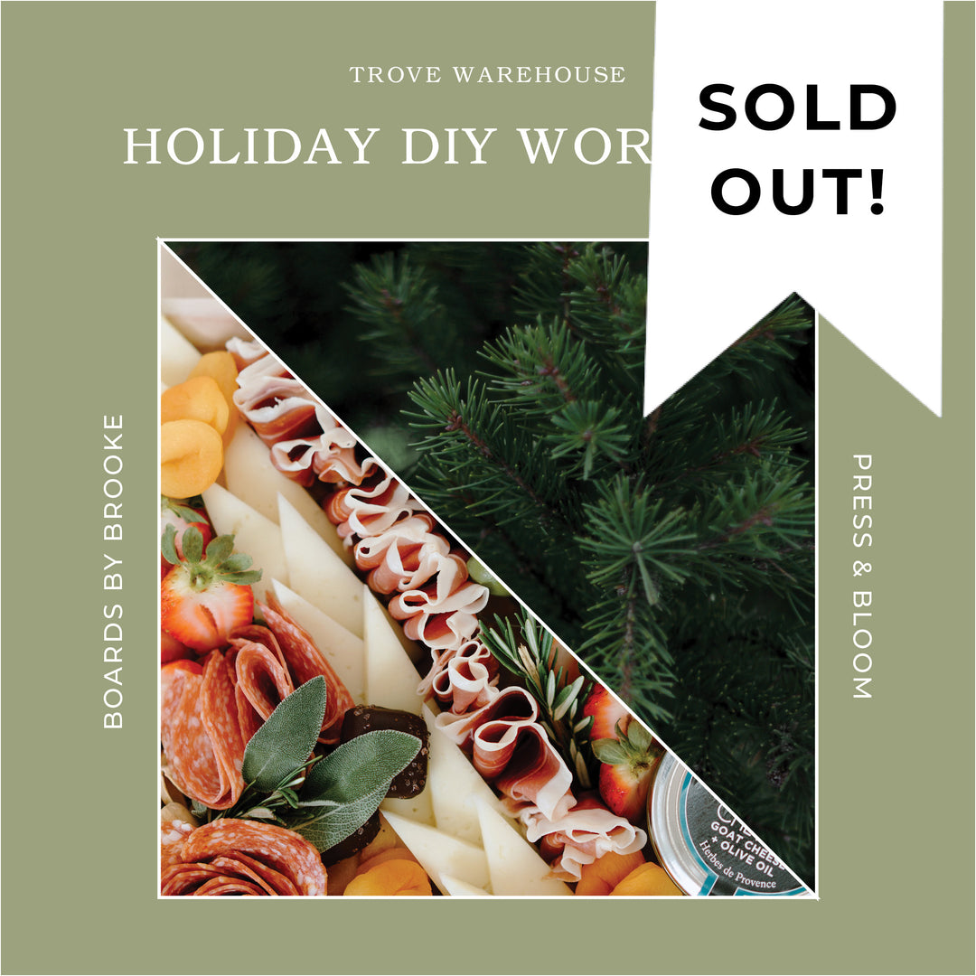Holiday DIY Workshop on December 8th