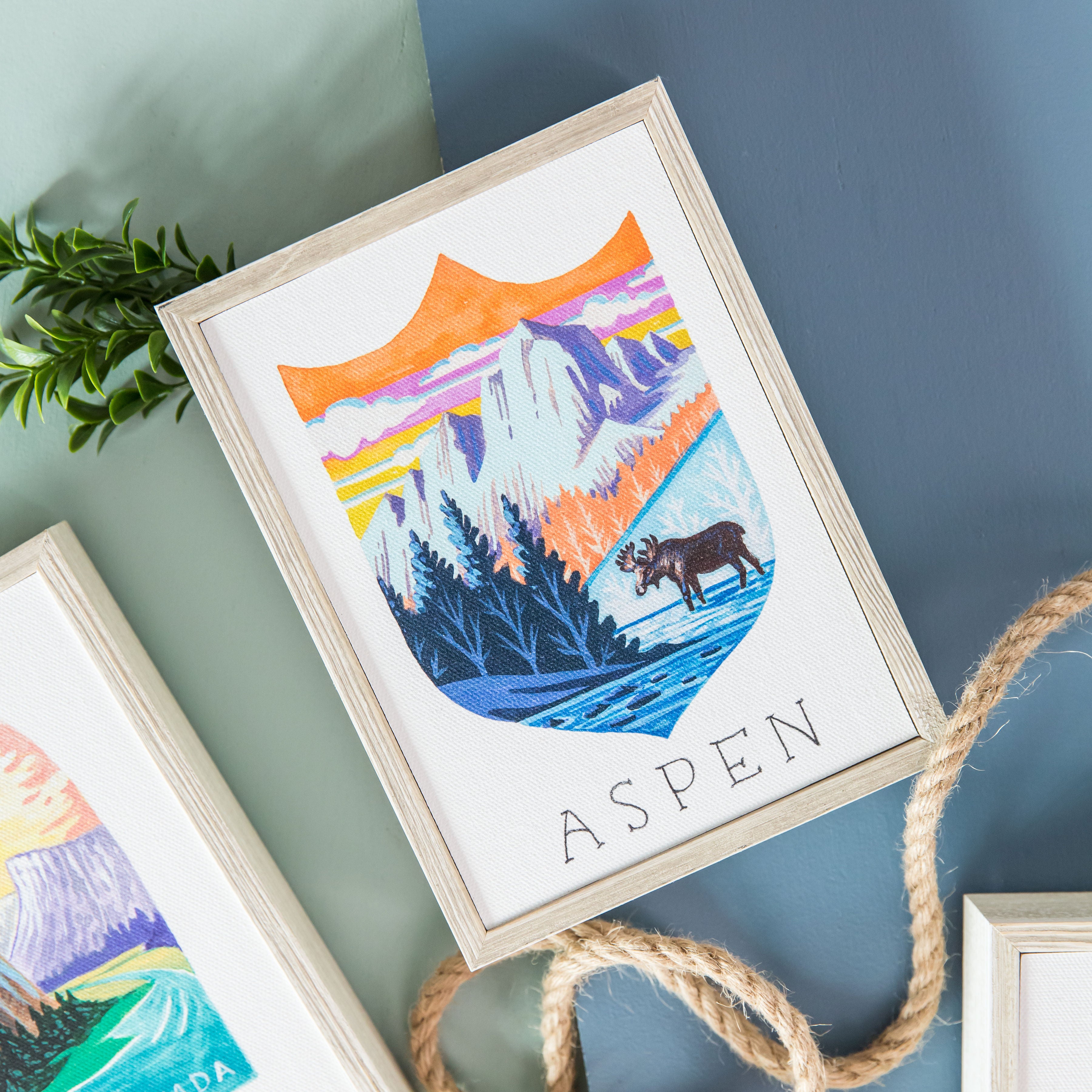 National Parks Mini Print- Aspen