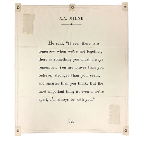 A.A. Milne Wall Tarp