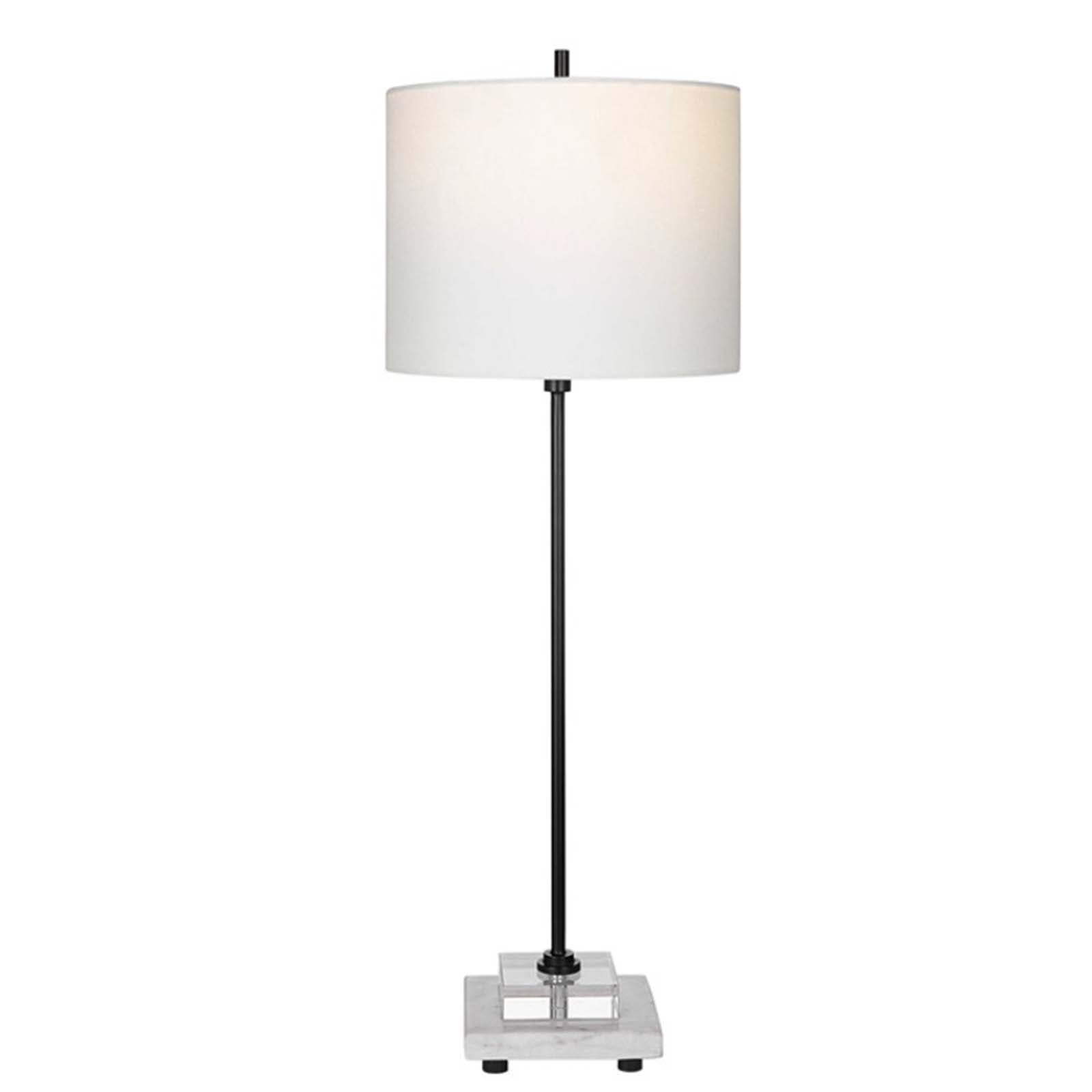 Uttermost Ciara Sleek Buffet Lamp, Black