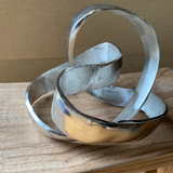 Silver Knot Sculpture