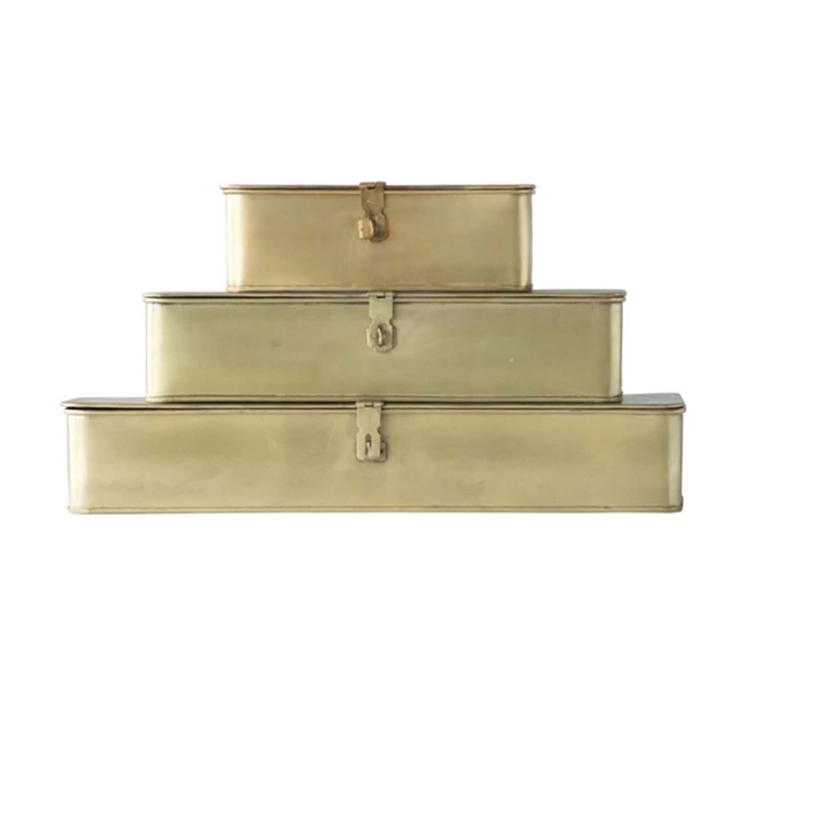 Rectangular Brass Box