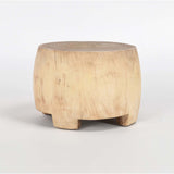 Elgin 20" Wood Drum Accent Table