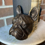 Dog Head Bookend